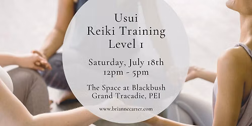 Usui Reiki Training Level 1