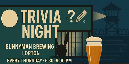Trivia! at Bunnyman Brewing Lorton 