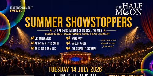 Outdoor Musical Theatre Night \u2013 Summer Showstoppers