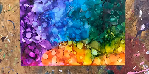 Alcohol Ink Painting