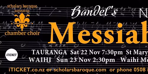 Handel's Messiah Waihi 2025