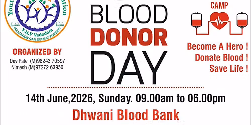 14th June blood donation camp