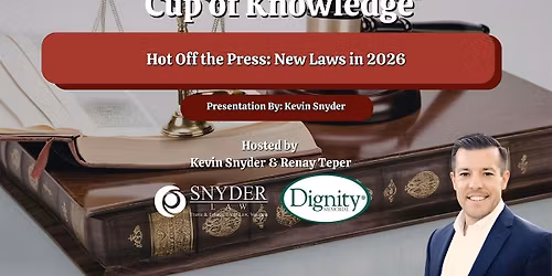 Hot Off the Press: New Laws in 2026