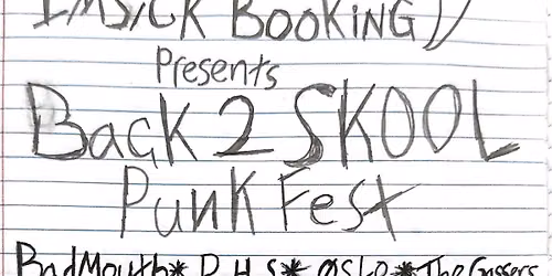 Back 2 Skool Punk Fest