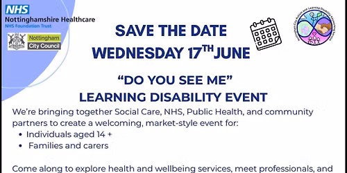 Do You See Me? Learning Disability Week Event.