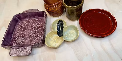 4-Week Pottery Course Thursdays 6-8pm $275