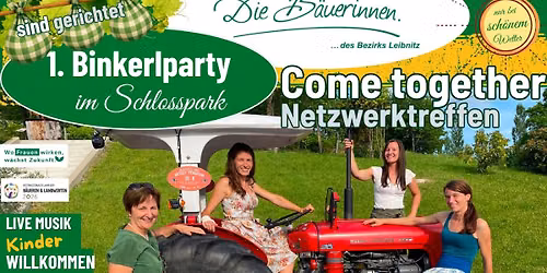 1. Binkerlparty im Schlosspark Gleinst\u00e4tten