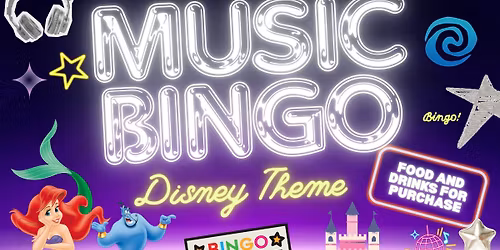 Music Bingo: \u2728\ud83c\udff0 Disney Theme