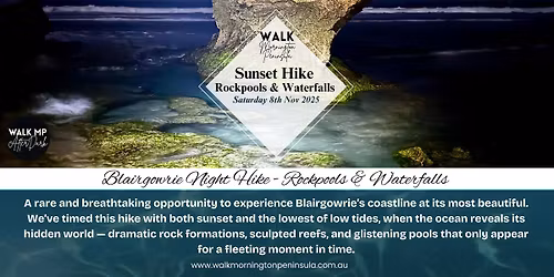 Sunset Hike - Rockpools & Waterfalls