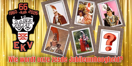 Opkomst jubileumprins van Krekkelstad