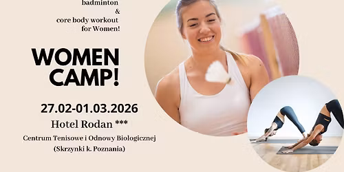 Women Camp! badminton & core body | pilates