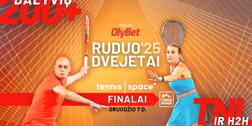 OlyBet RUDUO'25 Kaunas | T\u0119stinis dvejet\u0173 turnyras