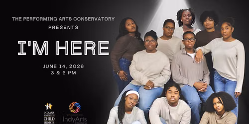 "I'm Here" presented by The Performing Arts Conservatory