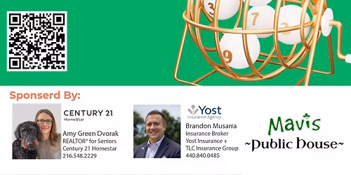 FREE BINGO at Mavis Public House SOLON!