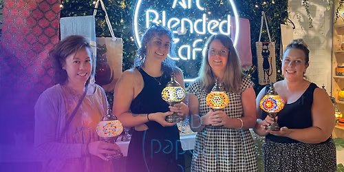 Mosaic Art Classes South Bend, IN: Turkish Lamp Workshop