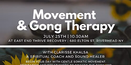 Movement + Gong Therapy