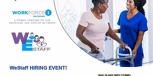 WeStaff HIRING EVENT!