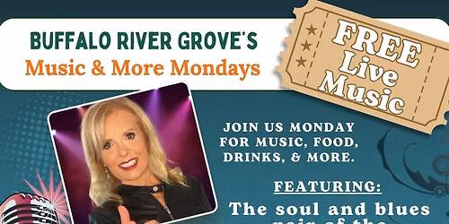 June 8th | FREE - Music & More Mondays | The Patti Parks Duo Playing Live at BRG | 5-9 PM