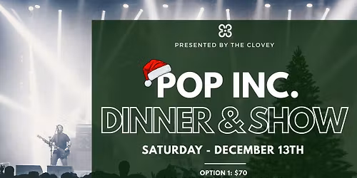Pop Inc Christmas Show