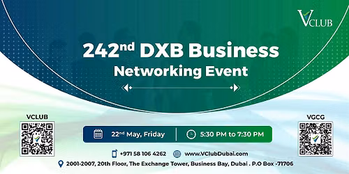 242nd DXB_Business Networking Event