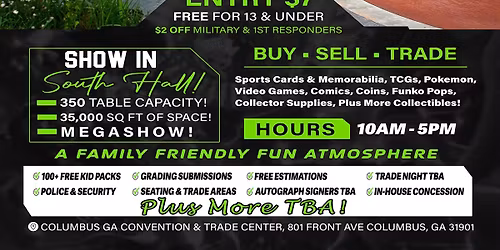 The Flip Columbus Ga. - South Hall 350+ Table Capacity 