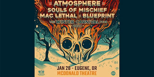 Atmosphere - The Winter Carnival Tour 2027 at McDonald Theatre