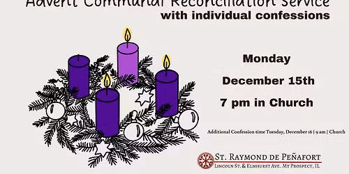 Advent Communal Reconciliation Service