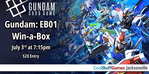 Gundam TCG: Win-a-Box - EB01 Tournament