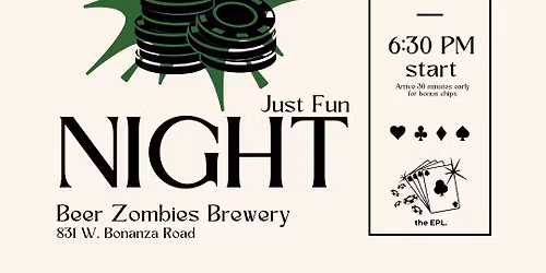 Free Poker at Beer Zombies Brewery