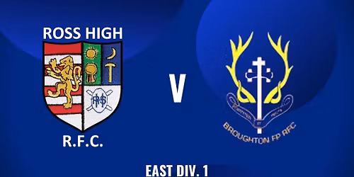 Ross High RFC\t3:00 PM\tBroughton RFC