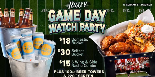 \ud83c\udf7b\ud83c\udfc8GAME DAY WATCH PARTY\ud83c\udf7b\ud83c\udfc8