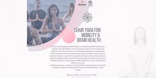 Chair Yoga w\/Radiant Wellness Solutions 