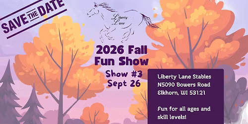 Liberty Lane Stables Fall Fun Show