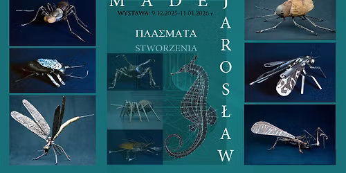 Stworzenia. Wystawa rze\u017aby Jaros\u0142awa Madeja 9.12.25-11.01.26