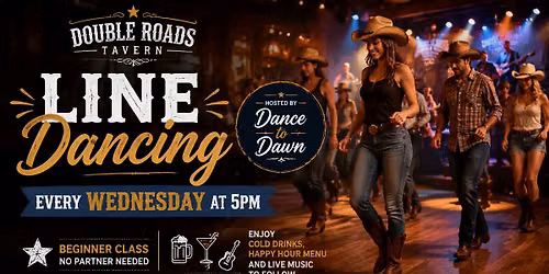 Kick Up Your Boots at Line Dancing Nights at Double Roads Tavern!  