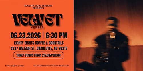 Velvet Verses (Spoken Word & Live Music) feat. Bryan Patterson Jr & Lyrik