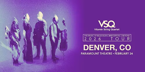 Vitamin String Quartet: Music of Billie Eilish, Bridgerton, & Beyond