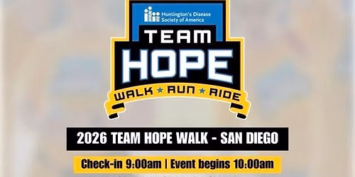 2026 Team Hope Walk - San Diego
