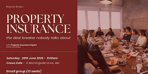 PROPERTY INSURANCE - the deal breaker nobody talks about