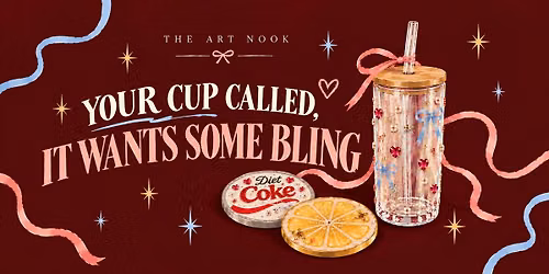 Bedazzle Your Own Tumbler and Coasters