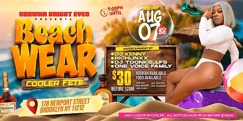 BEACHWEAR COOLER FETE