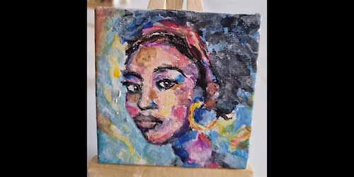 Mini Acrylic Self-Portraits | Jake Willwerth, instructor