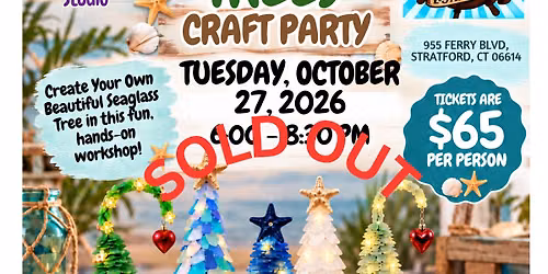 Sea Glass Tree Workshop Oct 27, 2026