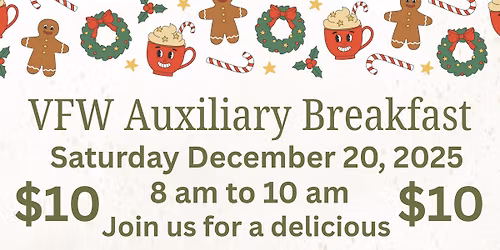 VFW Post 1475 Auxiliary Breakfast