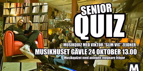 Seniorquiz med Viktor "Slim Vic" Zeidner
