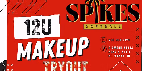 Spikes 12U Makeup Tryout