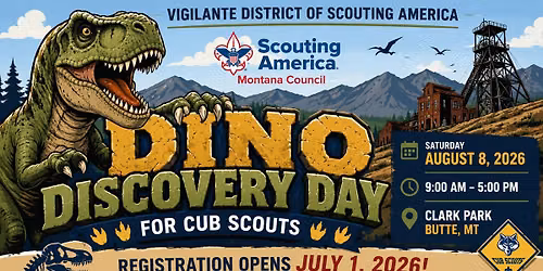 Vigilante Dino Discovery Day
