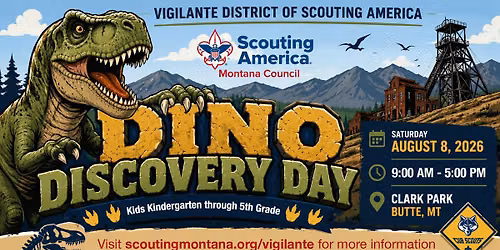 Vigilante Dino Discovery Day