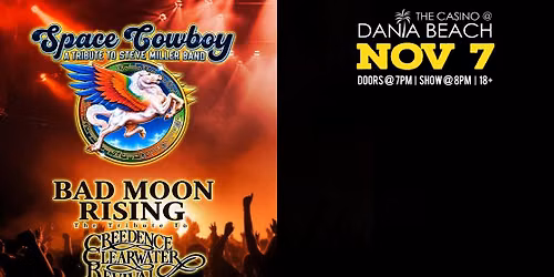 Space Cowboy - Tribute To The Steve Miller Band & Bad Moon Rising Tribute to CCR