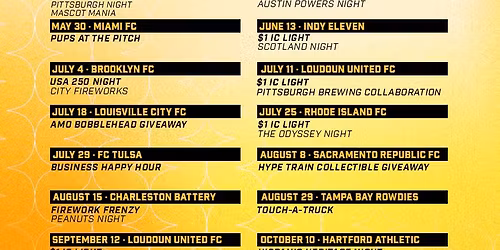 Charlotte Independence vs. Pittsburgh Riverhounds SC